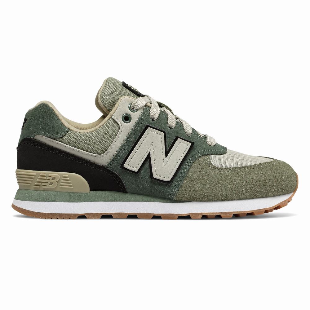 New balance 574 verde oliva outlet